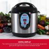 Nesco NPC-9 Smart Electric Pressure Cooker and Canner, Stainless Steel, 9.5 Qt