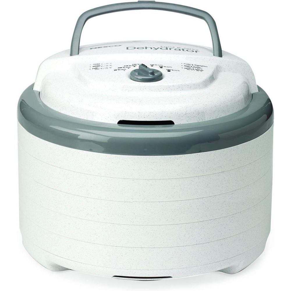 imageNESCO FD75A Snackmaster Pro Food Dehydrator For Snacks Fruit Beef Jerky GrayDehydrator