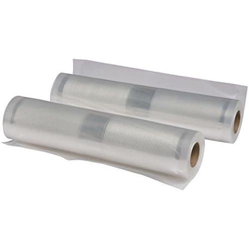 imageNESCO Vacuum Sealer Bags 8quot x 20quot Use for Sous Vide or Meal Prep BPA Free Dishwasher Safe Tear Resistant Safe to Microwave Boil or FreezeSealer Bags