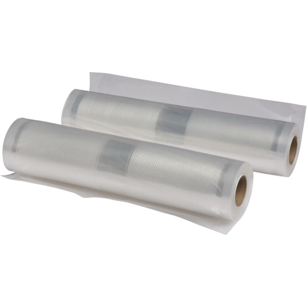 imageNESCO Vacuum Sealer Bags 8quot x 20quot Use for Sous Vide or Meal Prep BPA Free Dishwasher Safe Tear Resistant Safe to Microwave Boil or FreezeVacuum Seal Rolls