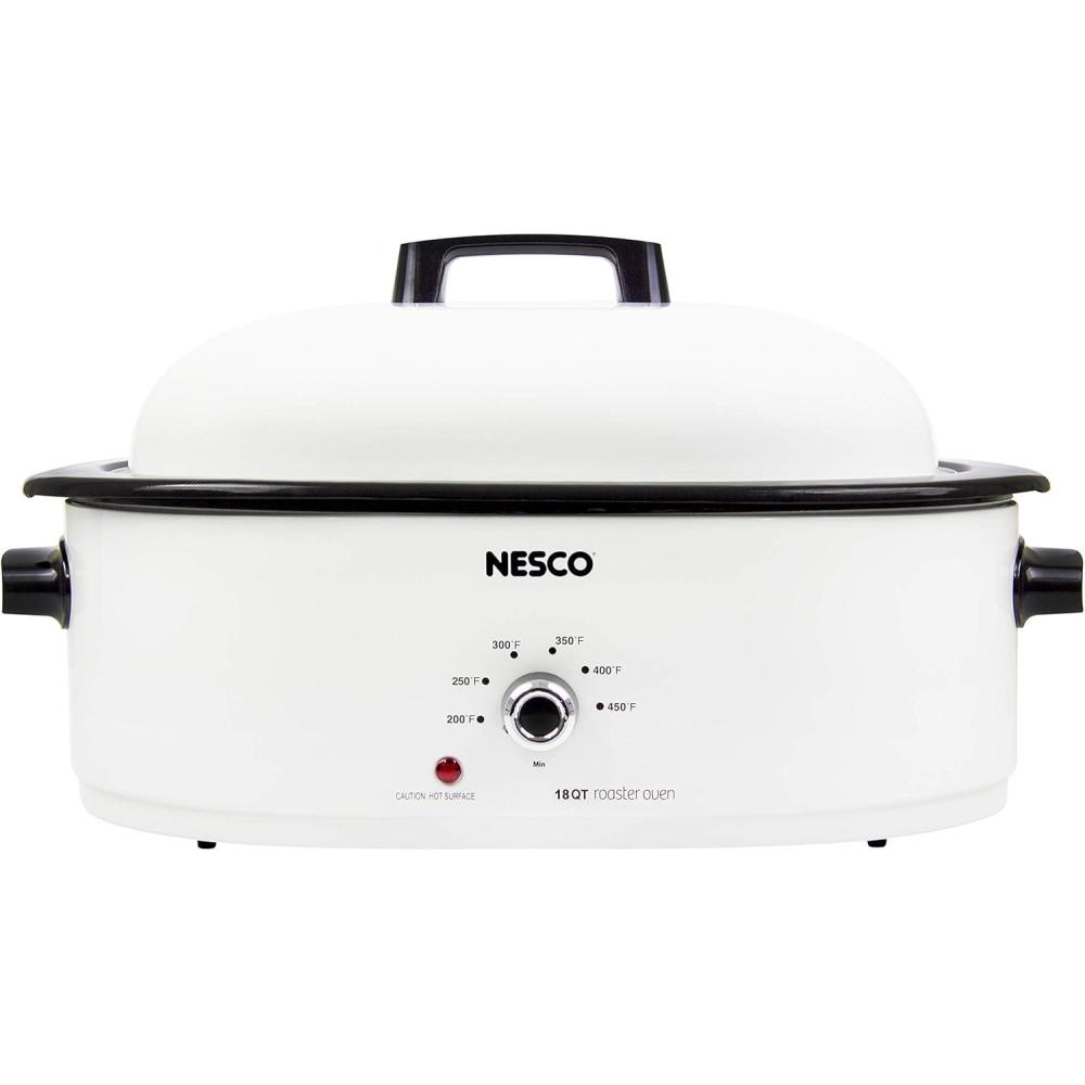 imageNesco MWR1814 Roaster Oven 18 Quart WhiteWhite