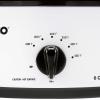 NESCO 4816-12, Roaster Oven with Porcelain Cookwell, Red, 6 quart, 750 watts(White)