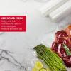 NESCO VS-05B 8″ x 12″ Bags, Compatible Vacuum sealers and Other Brands, Dishwasher Safe, Tear Resistant, Safe to Microwave, Boil, or Freeze(8″ X 12″)
