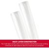 NESCO Vacuum Sealer Bags 8″ x 20″, Use for Sous Vide or Meal Prep, BPA Free, Dishwasher Safe, Tear Resistant, Safe to Microwave, Boil, or Freeze(Sealer Bags)