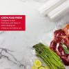 NESCO Vacuum Sealer Bags 8″ x 20″, Use for Sous Vide or Meal Prep, BPA Free, Dishwasher Safe, Tear Resistant, Safe to Microwave, Boil, or Freeze(Sealer Bags)
