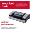 Nesco Deluxe Food VS-12 Vacuum Sealer, 130 Watts, Kit Bags & Viewing Lid, Compact, Silver