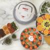 Nesco FD-79 Snackmaster Pro Digital Food Dehydrator for Snacks, Fruit, Beef Jerky, Meat, Vegetables & Herbs, Gray, 4 Trays, 1 Count (Pack of 1),Grey(Dehydrator)