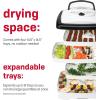 Nesco FD-80A Square Shaped Food Dehydrator, For Snacks, Fruit, Beef Jerky, White(Dehydrator)