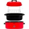Nesco MWR18-14 Roaster Oven, 18 Quart, White(Red)