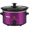 NESCO SC-150R, Oval Slower Cooker, Red, Ceramic, 1.5 quart, 120 watts(Violet)