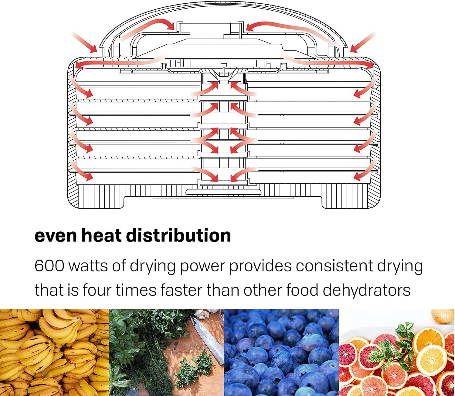 imageNesco FD60 Snackmaster Express Food Dehydrator Nesco LT2SG Snackmaster AddaTray Set of 2Dehydrator AddATray