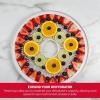 Nesco FD-61WHCK Snackmaster Encore Food Dehydrator + Nesco LT-2SG Snackmaster Add-a-Tray, Set of 2(Dehydrator + Add-A-Tray)
