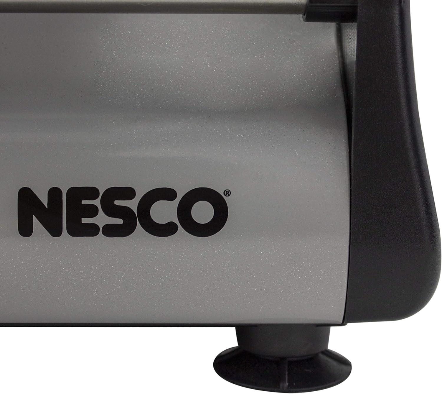 image:imageNESCO FS200 Food Slicer Gray Aluminum with 75 inch Stainless Steel Blade 180 watts One Size