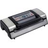 NESCO VS-12, Deluxe Vacuum Sealer with Bag Starter Kit and Viewing Lid, Compact Design, Silver & VS-07V, Vacuum Sealer Bags, Variety Pack, Clear(Vacuum Sealer + Rolls)