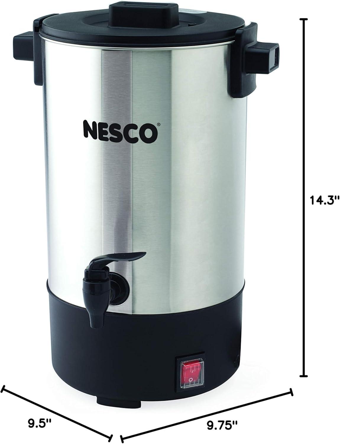 image:imageNesco CU25 Professional Coffee Urn 25 Cups Metallic