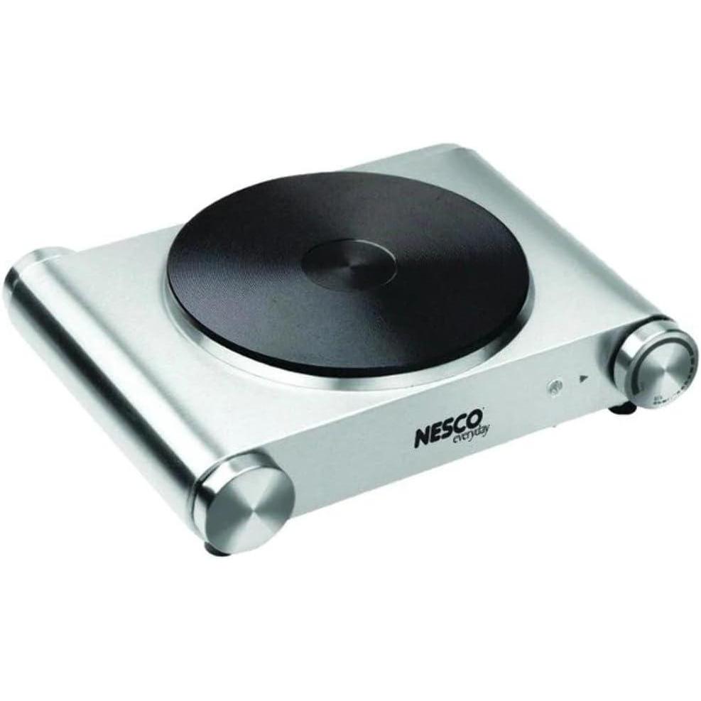 image:imageNESCO SB01 Electric Burner Stainless Steel 1500 watts