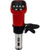 Nesco SVC-1000 Sous Vide Precision Cooker with Digital Display and Pre-Programmed Cooking Options for Meat, Fish, Chicken and Vegetables, 1000 Watts, Red and Black
